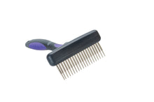 Load image into Gallery viewer, BUSTER elastīga pavilnas ķemme-grābeklis ar gariem rotējošiem sariem, liels