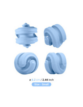 Load image into Gallery viewer, Chewtastic Geometrics, interaktīva gumijas manta sunim, var piepildīt