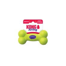 Load image into Gallery viewer, KONG AirDog Squeaker Kauls, pīkst, tenisa bumbas materiāla, S