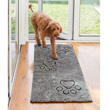 Load image into Gallery viewer, Dog Gone Smart Dirty Dog Doormat Runner, superabsorbējošs mikrošķiedras paklājs, īpaši garš, 152 x 76 cm