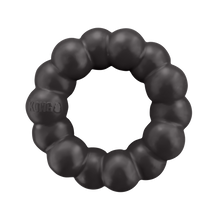 Load image into Gallery viewer, KONG Extreme Ring, superizturīgs melns gumijas bumbiņu riņķis, XL, 13 cm