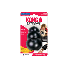 Load image into Gallery viewer, Kong Extreme superizturīga gumijas manta sunim, melna, M, 8.8 cm