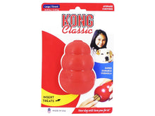Load image into Gallery viewer, KONG Classic izturīga gumijas manta sunim, sarkana, L, 10.1 cm