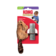 Load image into Gallery viewer, KONG Cat Refill Bebrs ar uzpildāmu kaķumētru, rezerves kaķumētra
