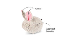 Load image into Gallery viewer, PLAY Forest Friends Bunny, Zaķēns, milzīgs pīkstošs vēders, lielas čaukstošas ausis, 20 cm