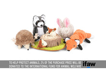 Load image into Gallery viewer, PLAY Forest Friends Raccoon, Jenots, čaukst, pīkst, kustīga aste, 20 cm