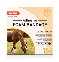Load image into Gallery viewer, Foam Bandage / Animal Polster, pielīp spalvai, 0.5 cm x 9 cm x 2 m