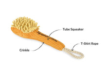 Load image into Gallery viewer, P.L.A.Y. Splish Splash Bark n' Bristles, Mazgāšanās birste, čaukst, pīkst, izturīga virve