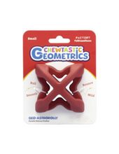 Load image into Gallery viewer, Chewtastic Geometrics, interaktīva gumijas manta sunim, var piepildīt
