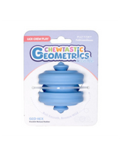 Load image into Gallery viewer, Chewtastic Geometrics, interaktīva gumijas manta sunim, var piepildīt
