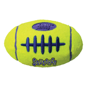 KONG AirDog Squeaker regbija bumba, pīkst, tenisa bumbas materiāla, M, 12 cm