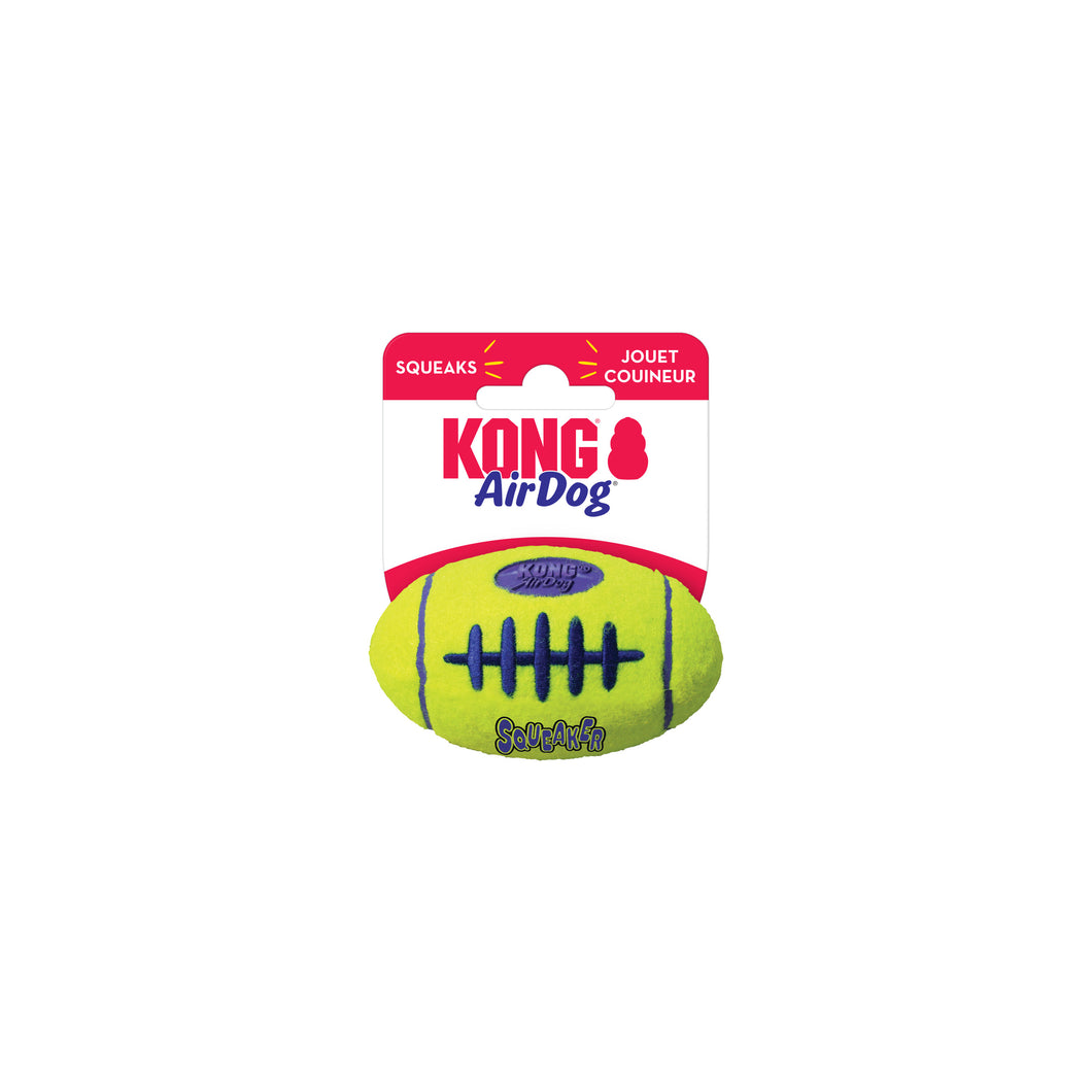 KONG AirDog Squeaker regbija bumba, pīkst, tenisa bumbas materiāla, S