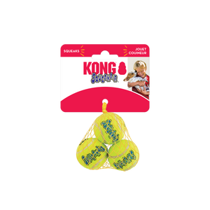 KONG Airdog SqueakAir Balls, S izmērs, 3 gab.