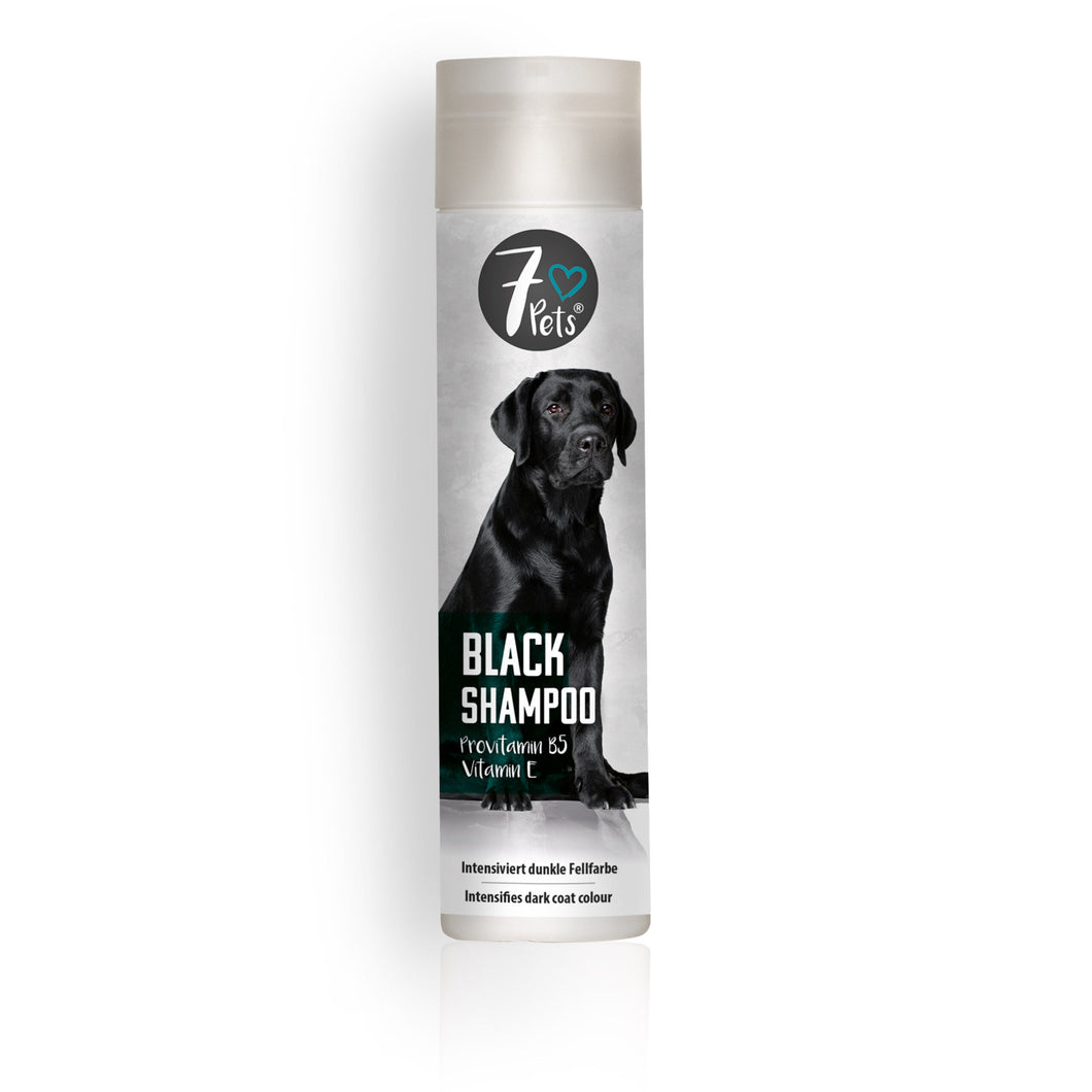 Black Shampoo 7PETS, šampūns tumšas spalvas suņiem, 250 ml