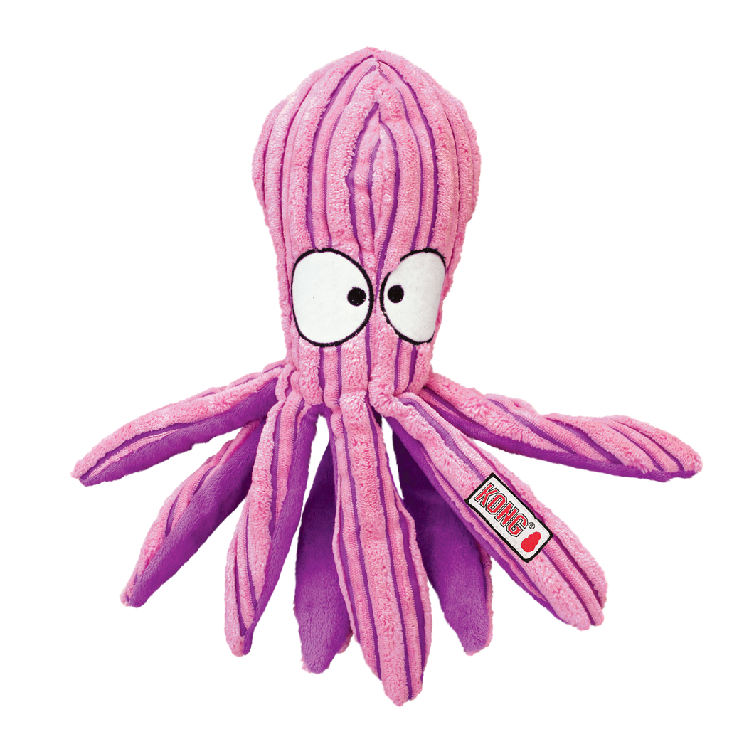 KONG CuteSeas Octopus, Astoņkājis, čaukst un pīkst, L izmērs