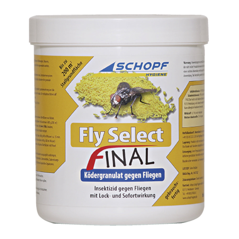 Fly select Final, pulveris-granulas pret mušām, 400g