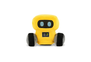 PLAY Alien Buddy Robo-Rover, citplanētietis Robo Klejotājs, 2in1 interaktīva rotaļlieta sunim, melna/dzeltena, 12 cm