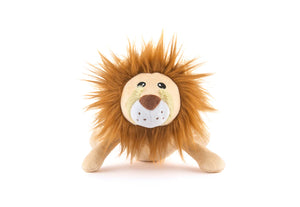 PLAY Big Five of Africa Lion, lauva, milzīgs pīkstošs vēders, velkamas pakaļkājas, 25 cm