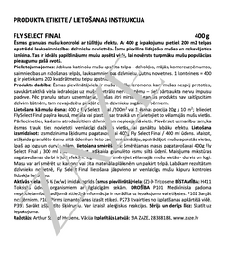 Fly select Final, pulveris-granulas pret mušām, 400g