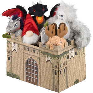 PLAY Willow's Mythical Gnome, rūķis, pīkst, čaukst, velkamas virves kājas un rokas, BONUSĀ - pīkstoša sensorā bumba, 10 cm
