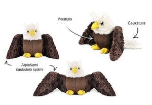 PLAY Fetching Flock Eagle, Ērglis, čaukst, pīkst, atplešami spārni, 11-43 cm