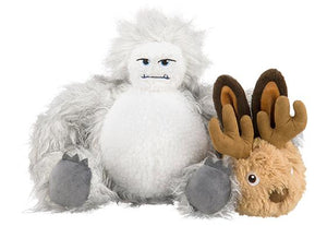 PLAY Willow's Mythical Yeti, sniega cilvēks, 5 pīkstuļi dažādās skaņās, čaukst, 23x29cm